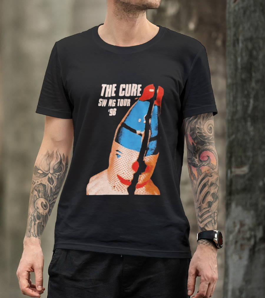 The Cure Swing Tour 96 Clown Face T-Shirt