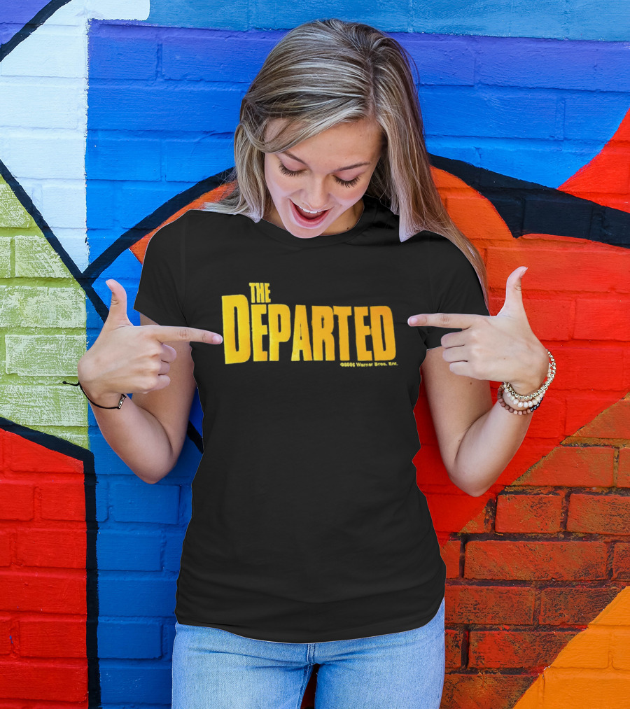 The Departed Vintage Style Yellow T-Shirt
