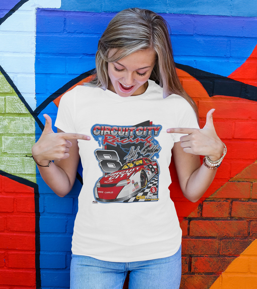 Circuit City Racing Monte Carlo 8 Chevrolet Carmax Kendall NASCAR T-Shirt