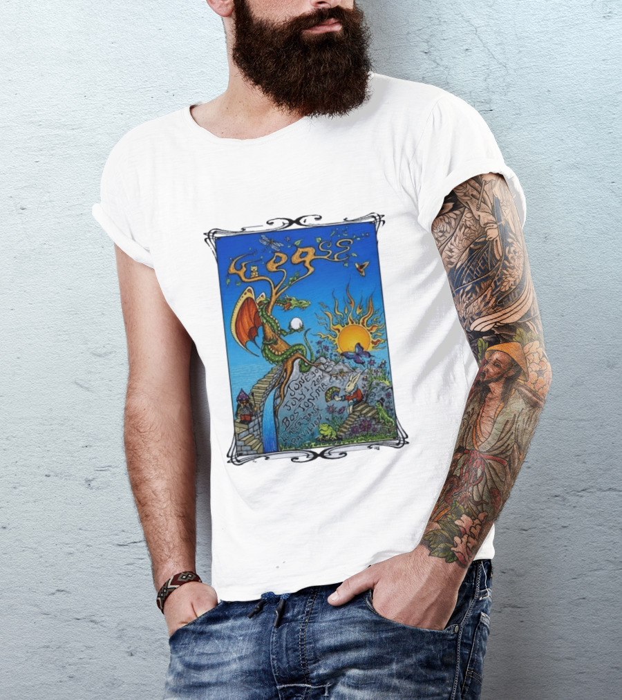 Goose July 2026 Boston Dragon Fantasy Art Leader Bank Pavilion T-Shirt