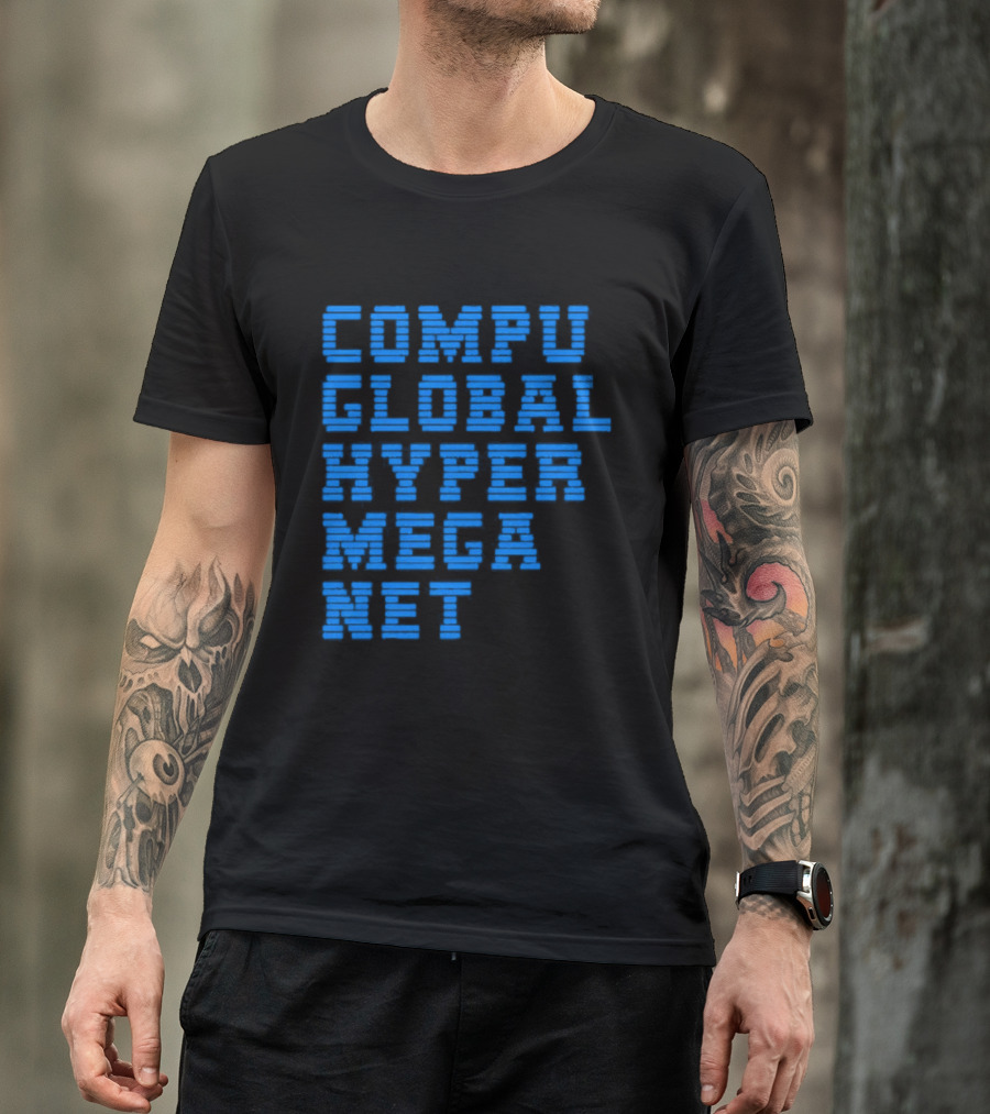 Compu Global Hyper Mega Net The Simpsons T-Shirt