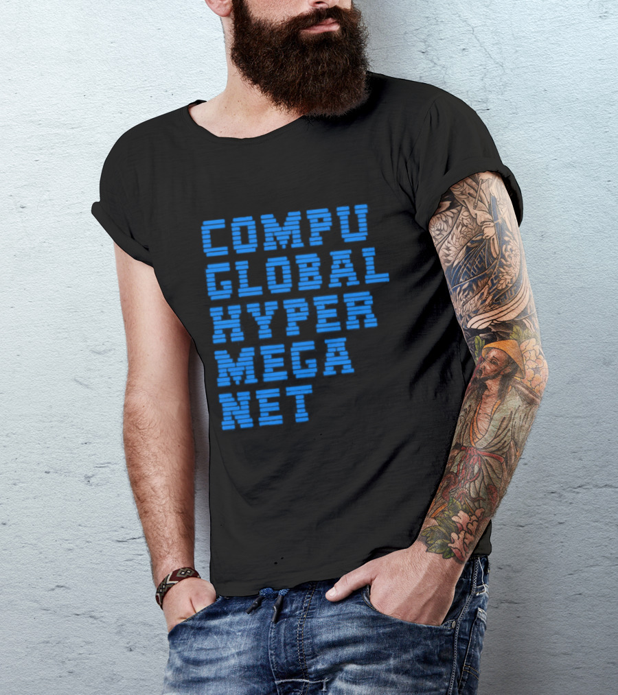 Compu Global Hyper Mega Net The Simpsons T-Shirt