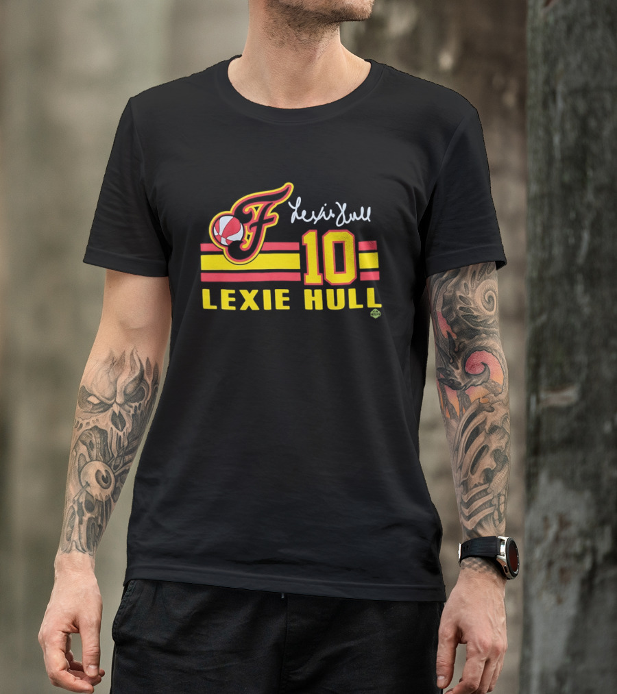 Lexie Hull 10 Indiana Fever WNBA Basketball T-Shirt