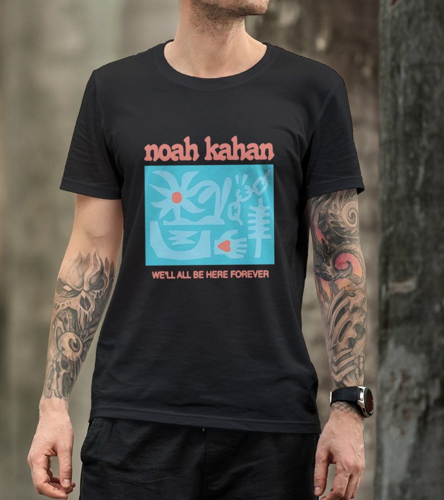 Noah Kahan We'll All Be Here Forever Abstract Symbols And Shapes T-Shirt