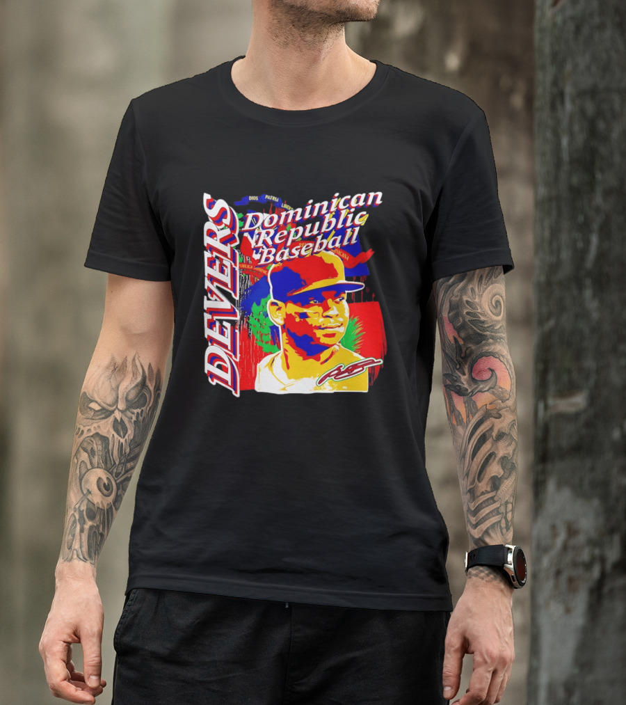 Rafael Devers Dominican Republic Baseball Boston Red Sox T-Shirt