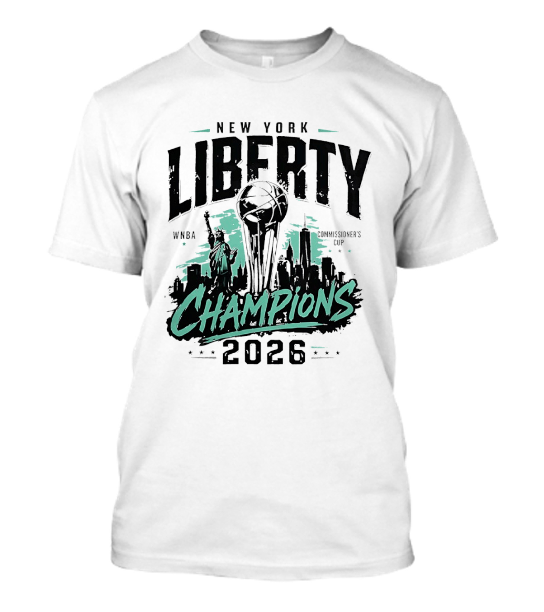 New York Liberty WNBA Champions 2026 T-Shirt