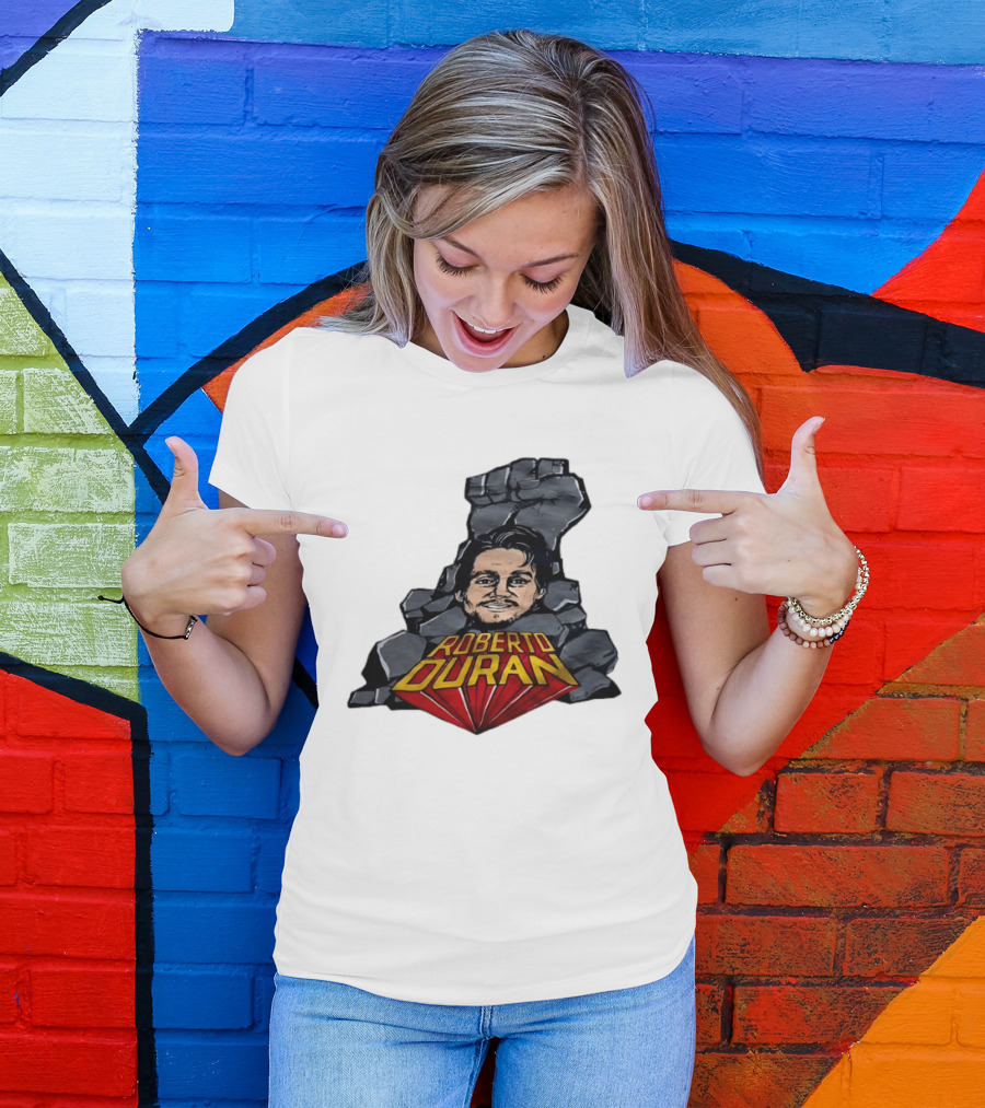 Roberto Duran Fist Iconic Boxing Legend T-Shirt