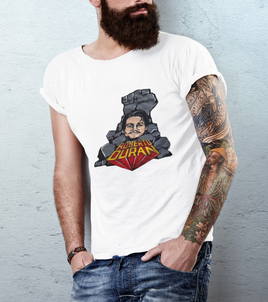 Roberto Duran Fist Iconic Boxing Legend T-Shirt