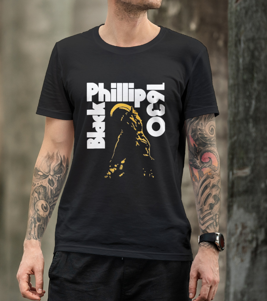 Black Phillip 1630 The Witch A24 Horror Movie T-Shirt