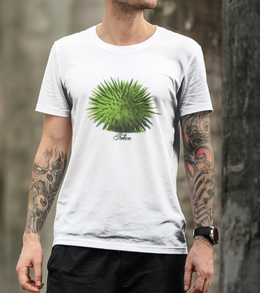 Note Token Nyc Touch Green Artistic Burst T-Shirt