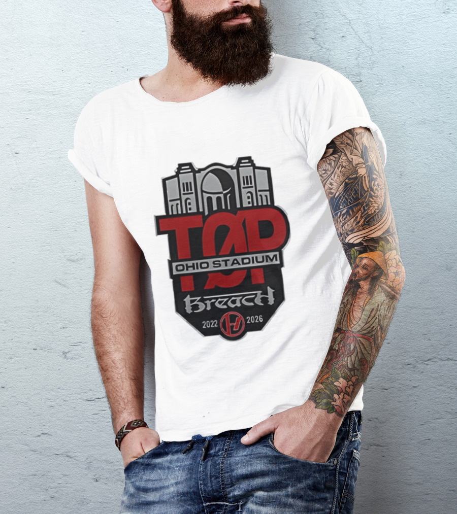 TAD Ohio Stadium Breach 2022 2026 T-Shirt