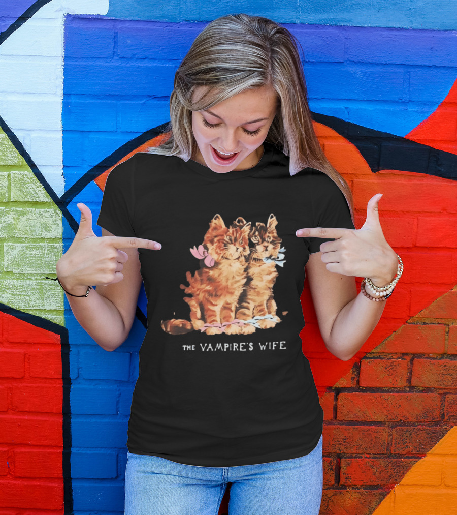 Diane Guerrero The Vampire's Wife Cats T-Shirt