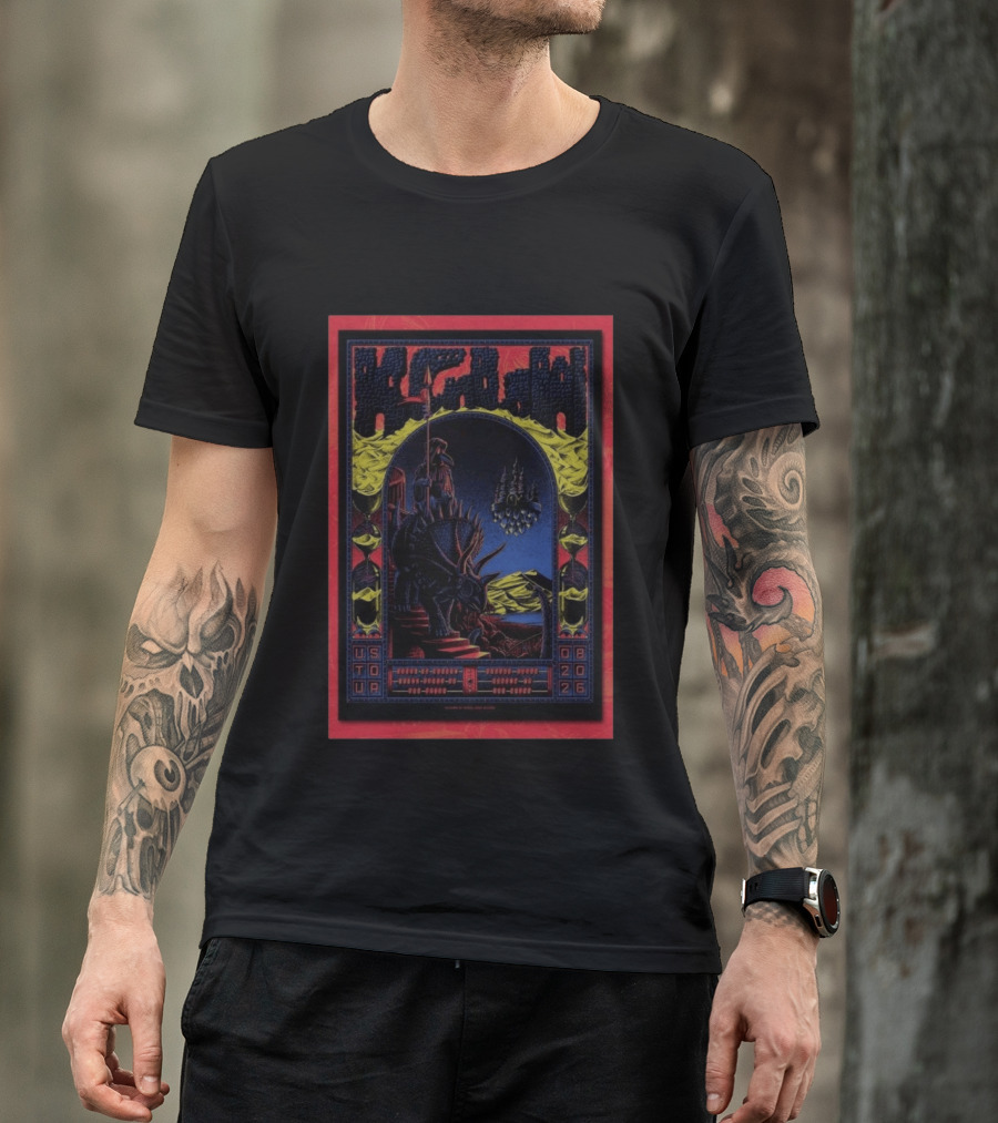 King Gizzard & The Lizard Wizard US Tour 2026 KDHH T-Shirt