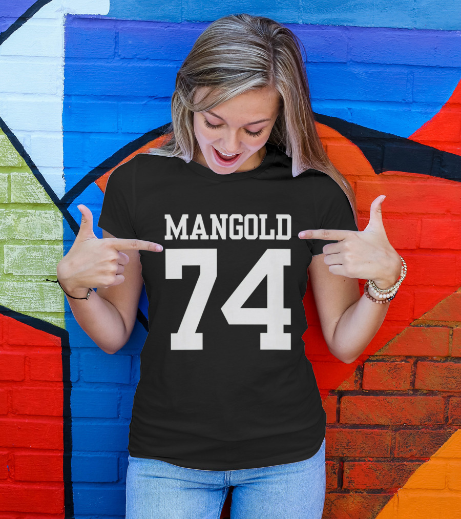 NY Jets Nick Mangold 74 Football T-Shirt