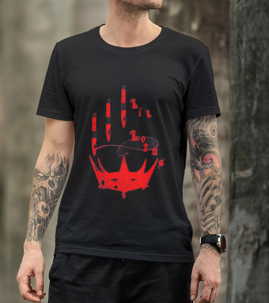 Lil Lotus Ocean Crown Hand T-Shirt