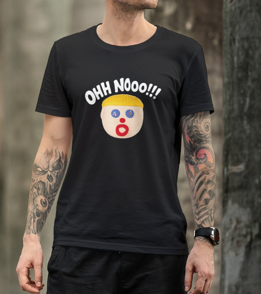 Oh No Mr Bill Iconic Claymation Face And Catchphrase From Classic TV Show T-Shirt