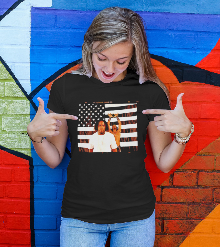 Outkast American Flag Andre 3000 Big Boi Performance USA Stars And Stripes T-Shirt