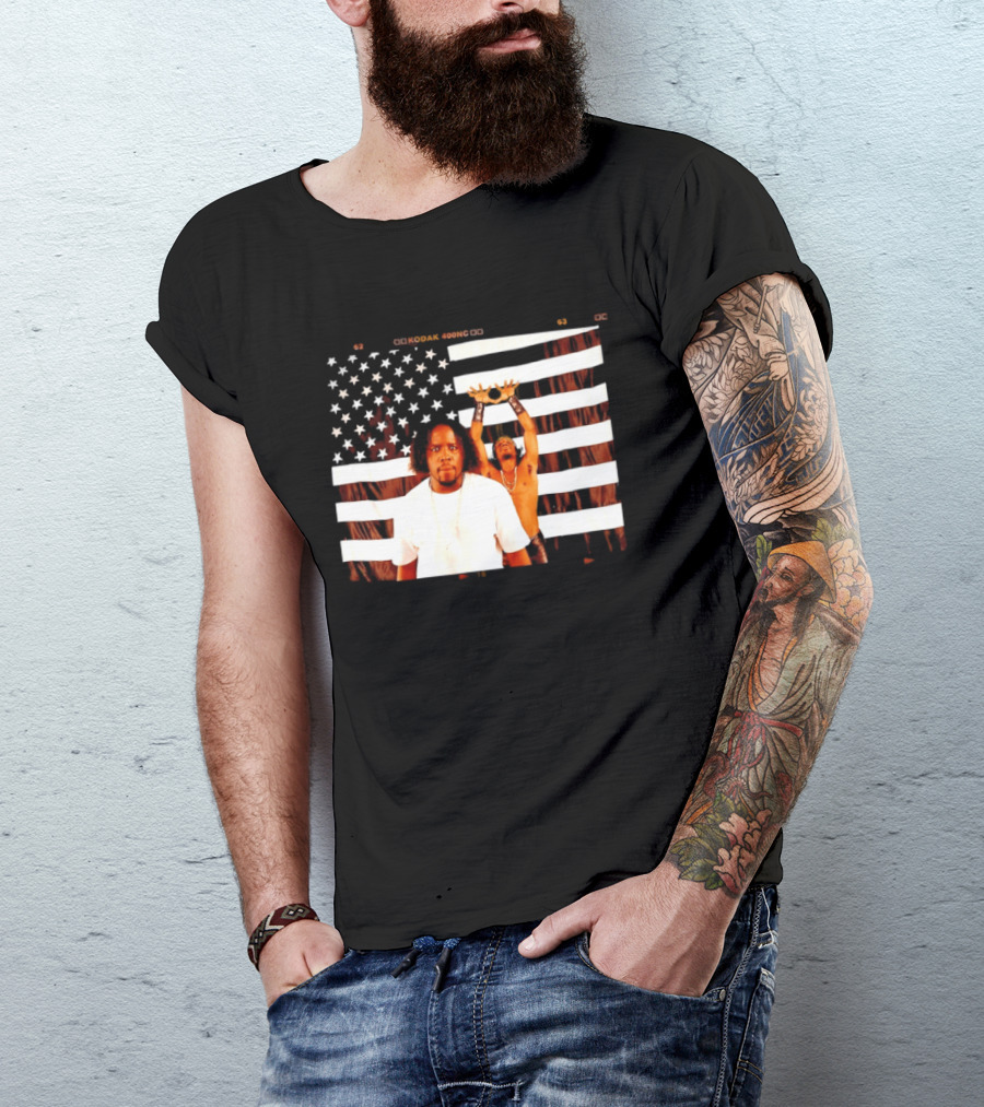 Outkast American Flag Andre 3000 Big Boi Performance USA Stars And Stripes T-Shirt