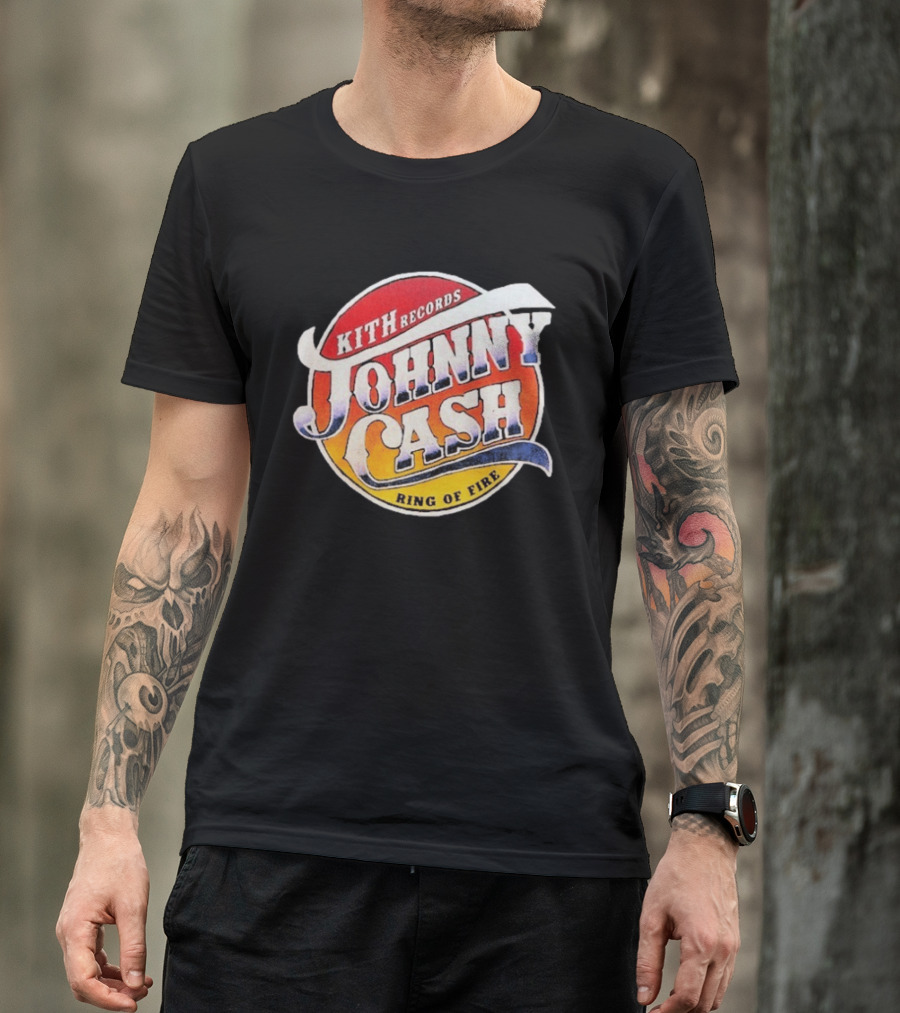 Kith Records Johnny Cash Ring Of Fire T-Shirt