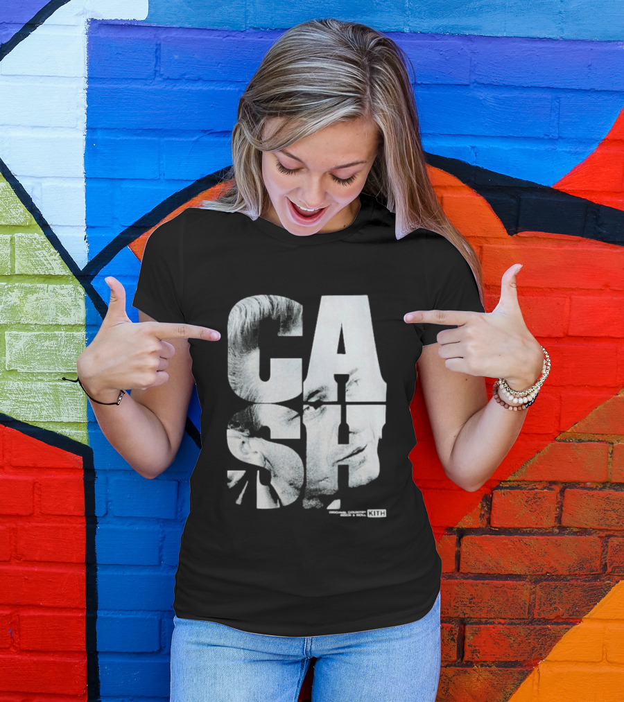 Johnny Cash Kith Records Rock N Roll Collection T-Shirt