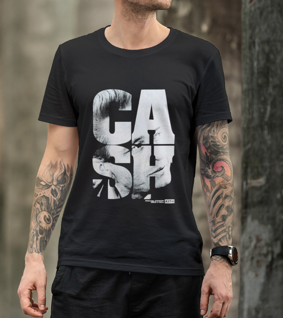 Johnny Cash Kith Records Rock N Roll Collection T-Shirt