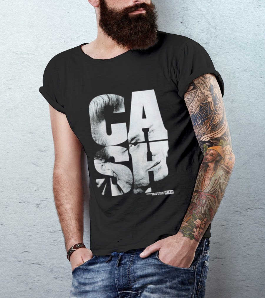 Johnny Cash Kith Records Rock N Roll Collection T-Shirt
