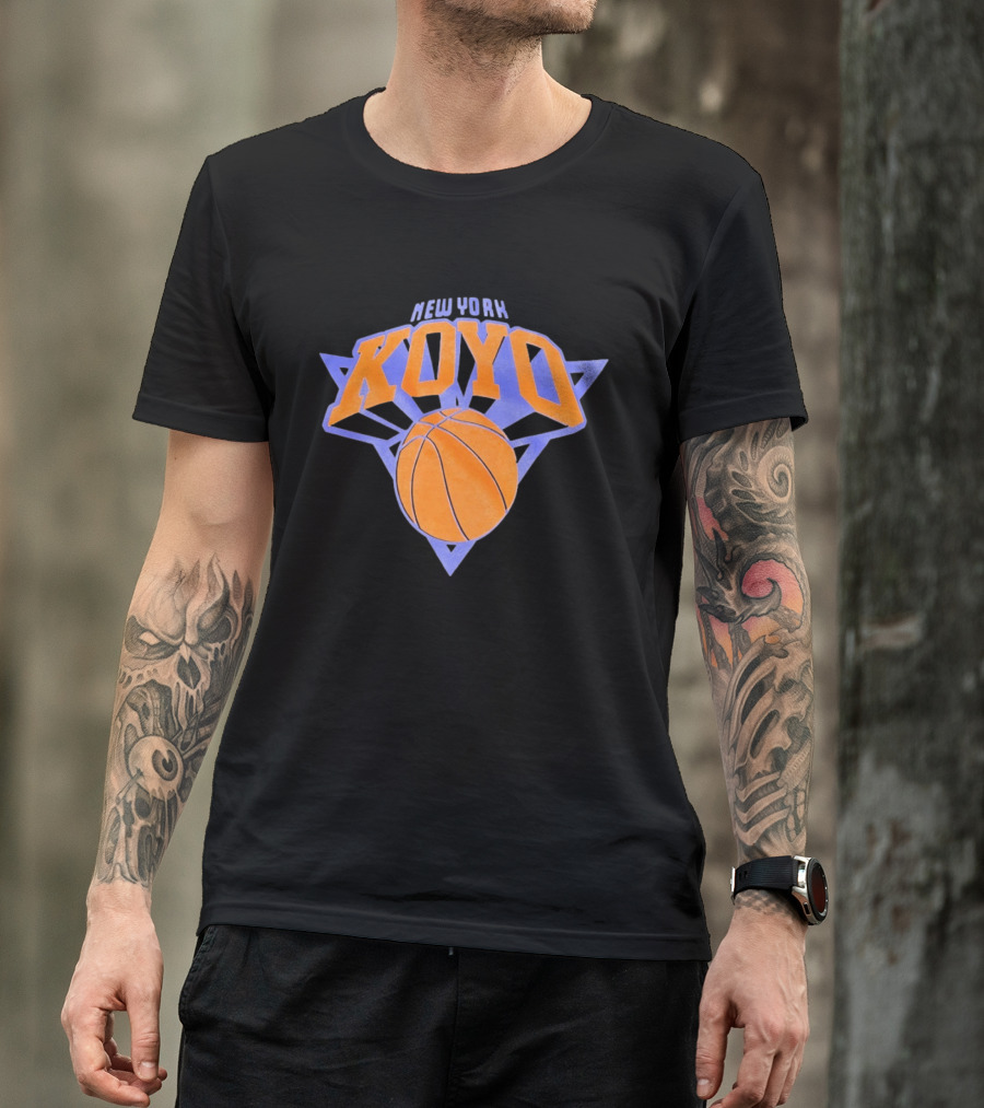 New York Koyo Basketball Vintage Style Sports Fan Collection T-Shirt