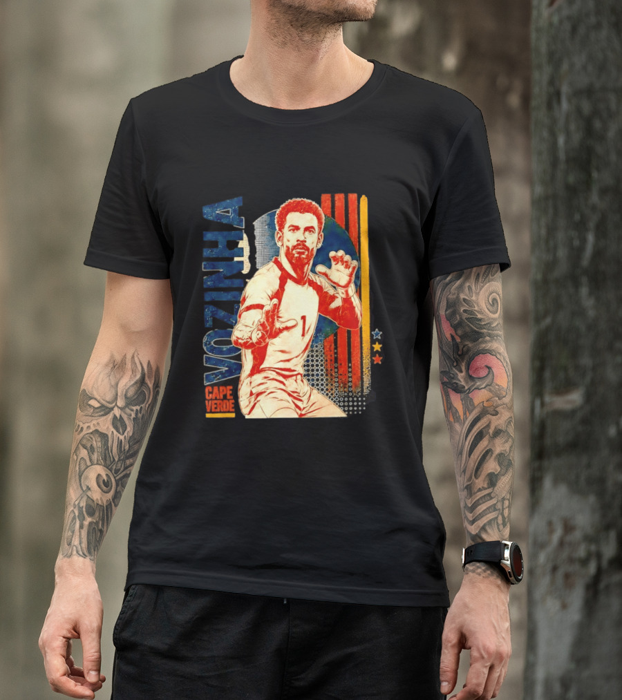 Vozinha Cape Verde National Football Team Goalkeeper T-Shirt