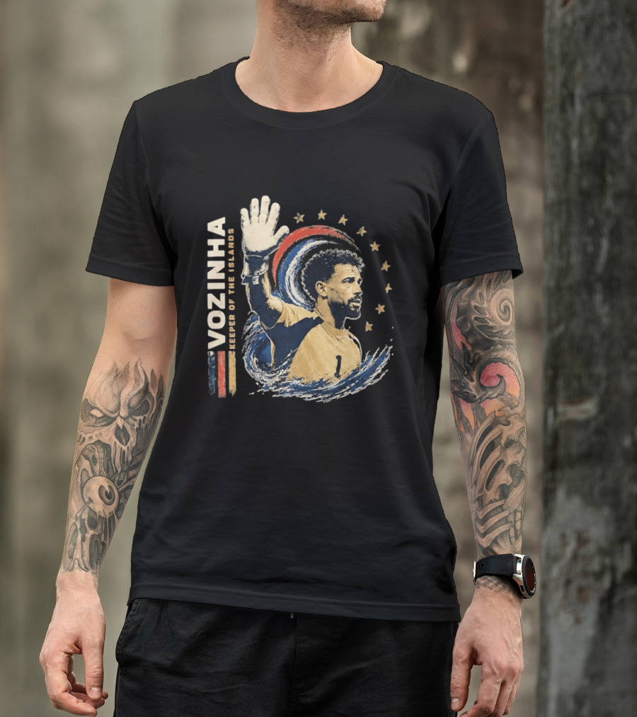 Vozinha Keeper Of The Islands Cape Verde National Football Team Stars T-Shirt