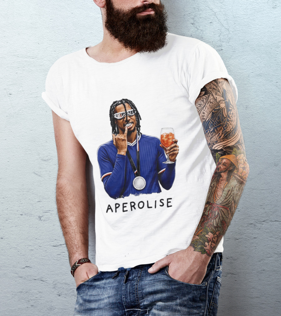 Michael Olise Aperolise Crystal Palace Player Celebration T-Shirt