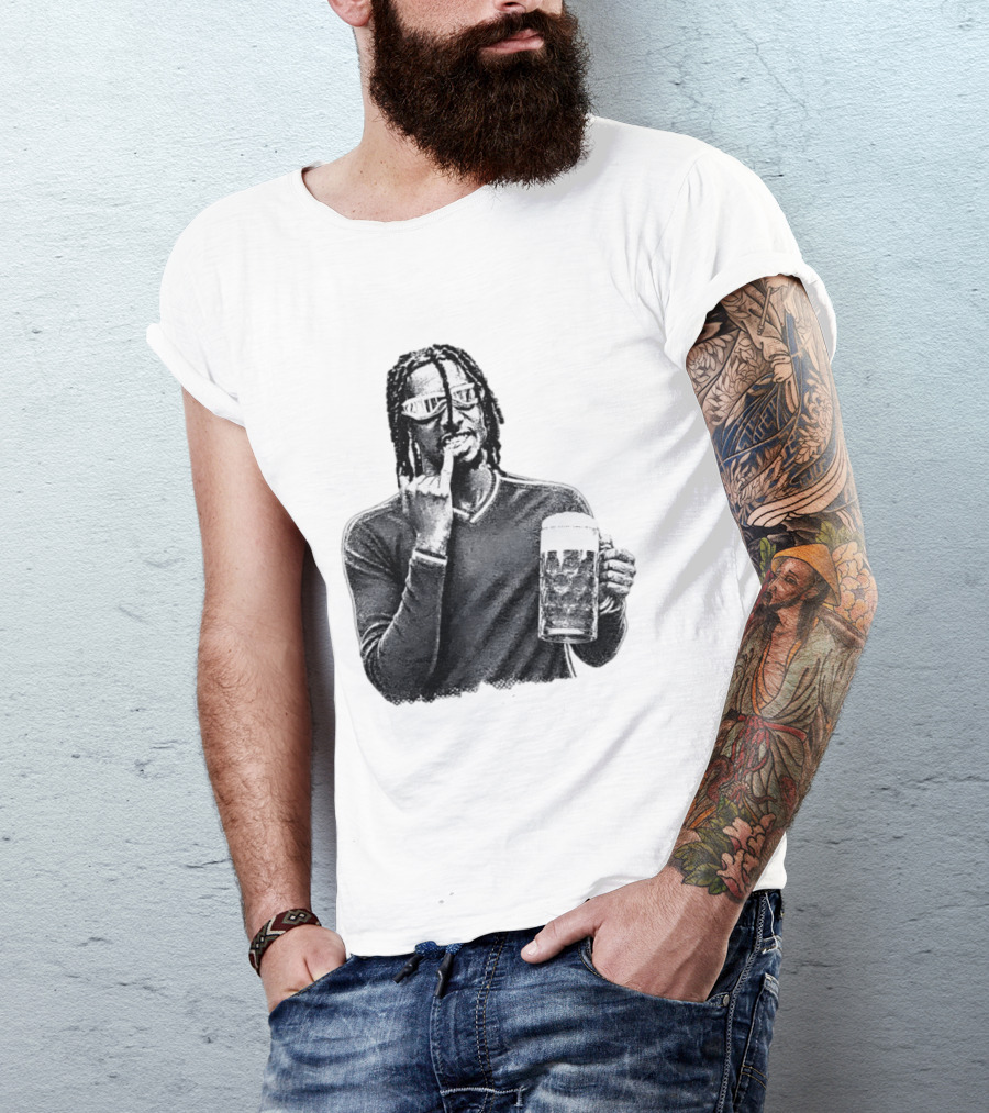 Michael Olise Crystal Palace France Beer T-Shirt