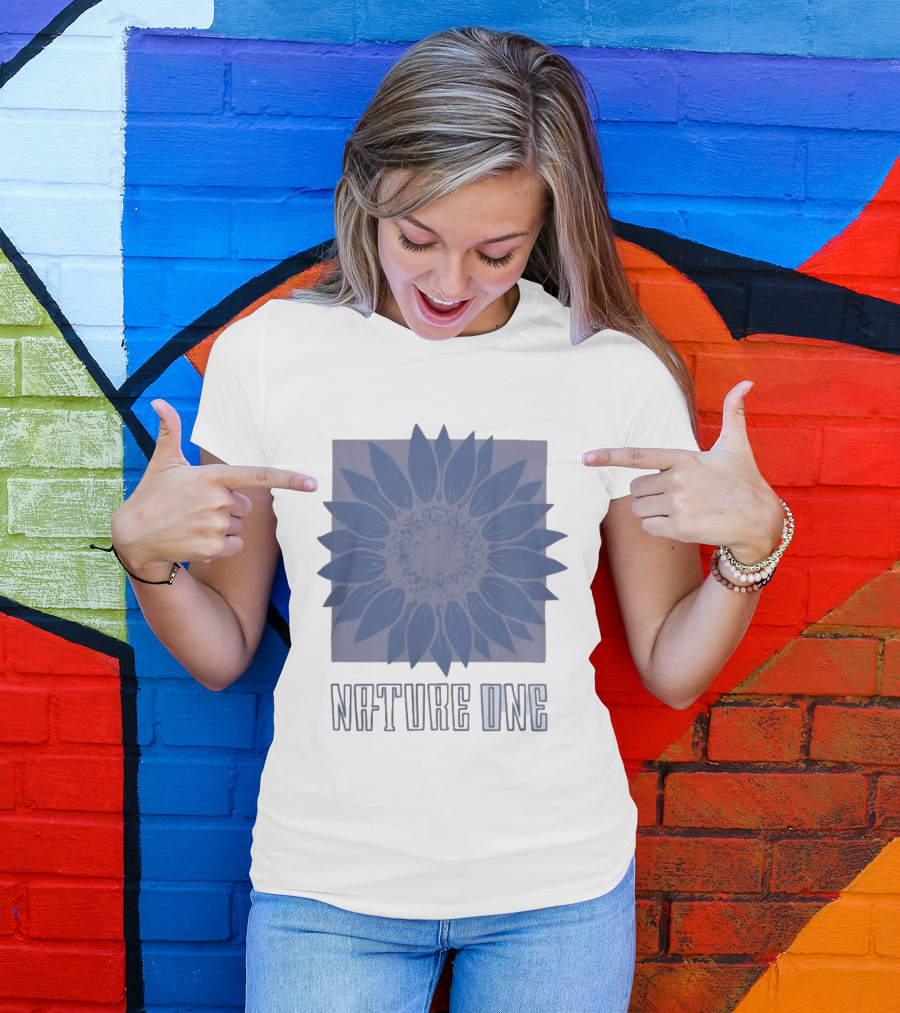 Nature One Rave Now Together Flower Sunburst T-Shirt