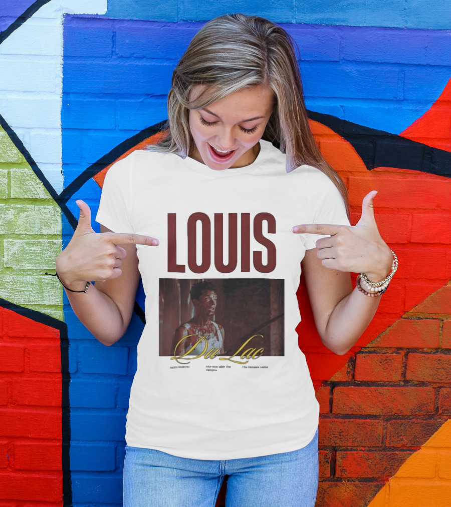 Louis Du Lac Jacob Anderson Interview With The Vampire Bootleg T-Shirt
