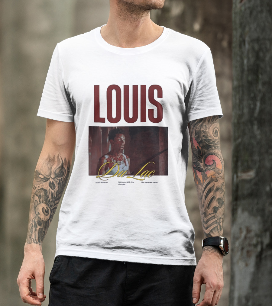 Louis Du Lac Jacob Anderson Interview With The Vampire Bootleg T-Shirt