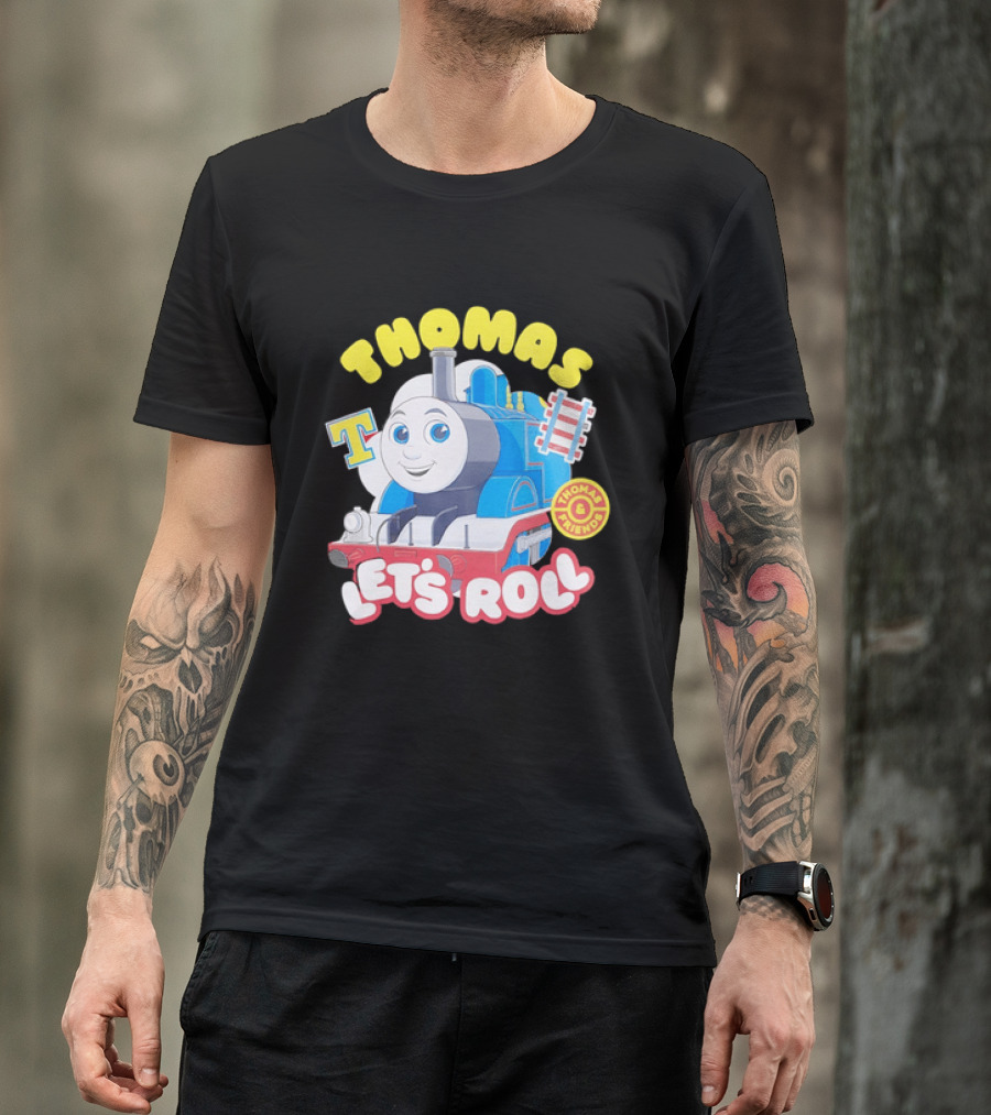 Thomas The Tank Engine Let's Roll Thomas And Friends T T-Shirt