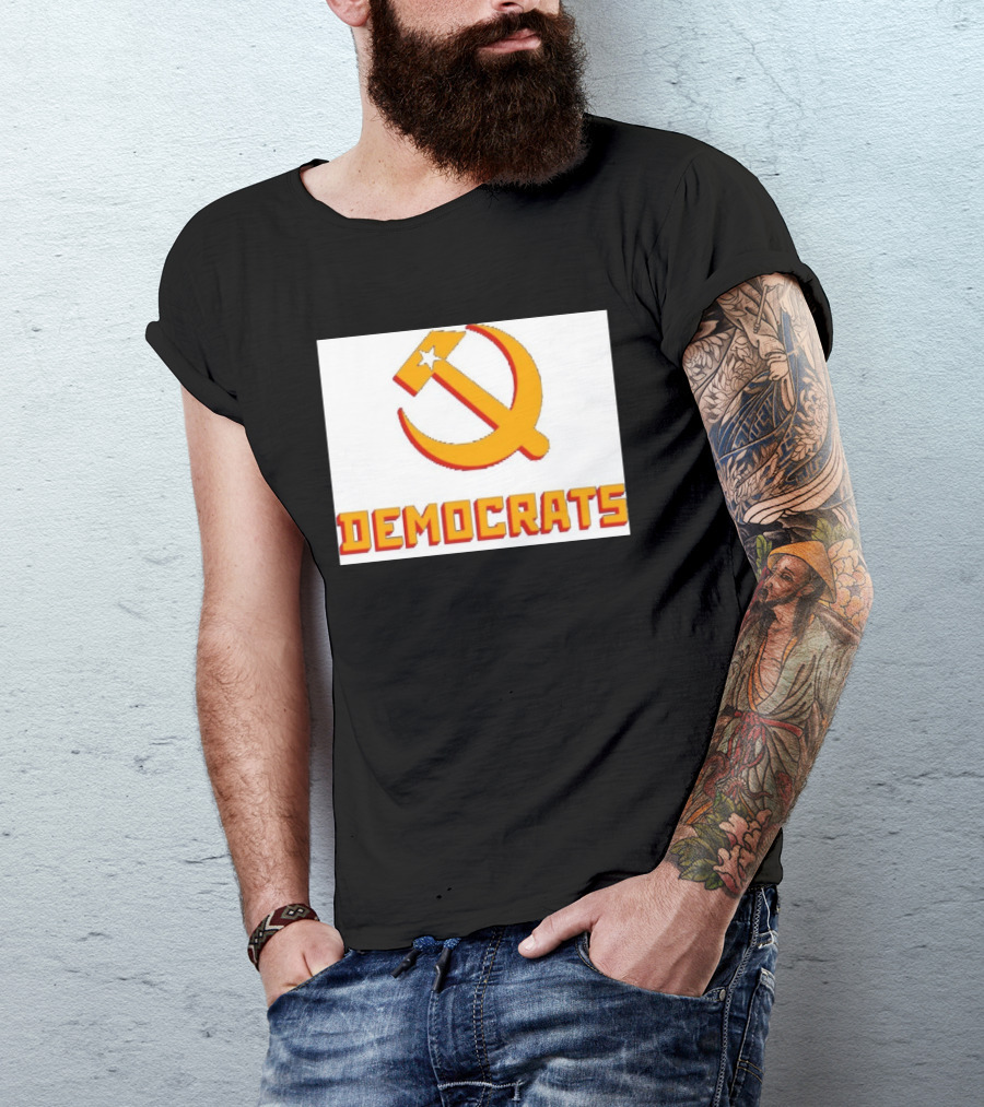 Zohran's Communist Democrats Hammer And Sickle T-Shirt