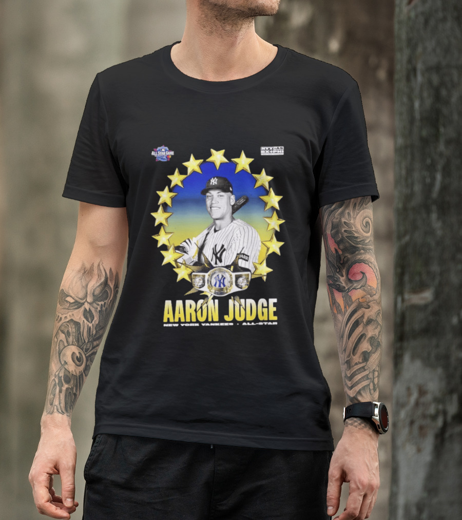 Aaron Judge New York Yankees All Star MVP 2026 Philadelphia Event Stars T-Shirt
