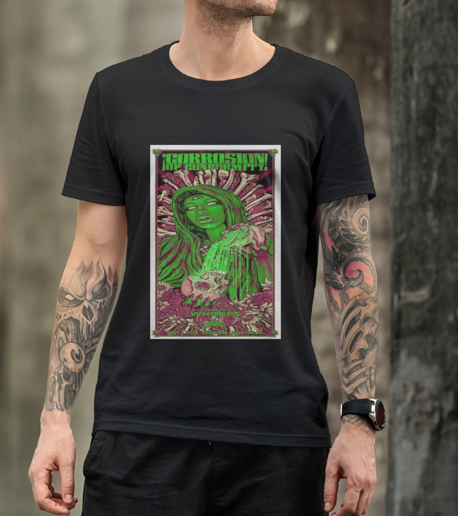 Corrosion Of Conformity Houston Witches July 6 2026 T-Shirt