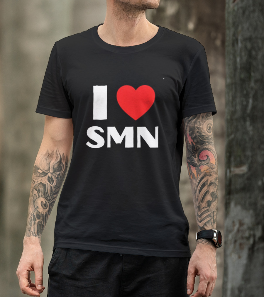 I Love SMN Heart T-Shirt