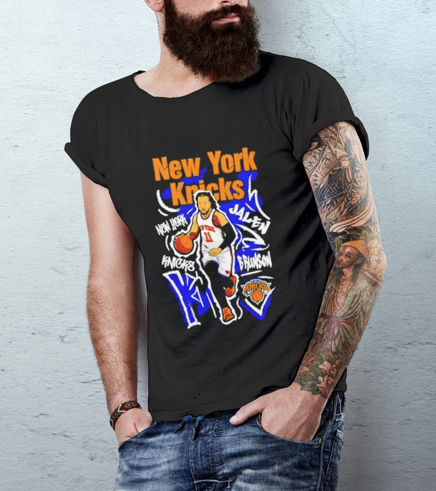 New York Knicks Jalen Brunson MVP Players NBA Basketball T-Shirt