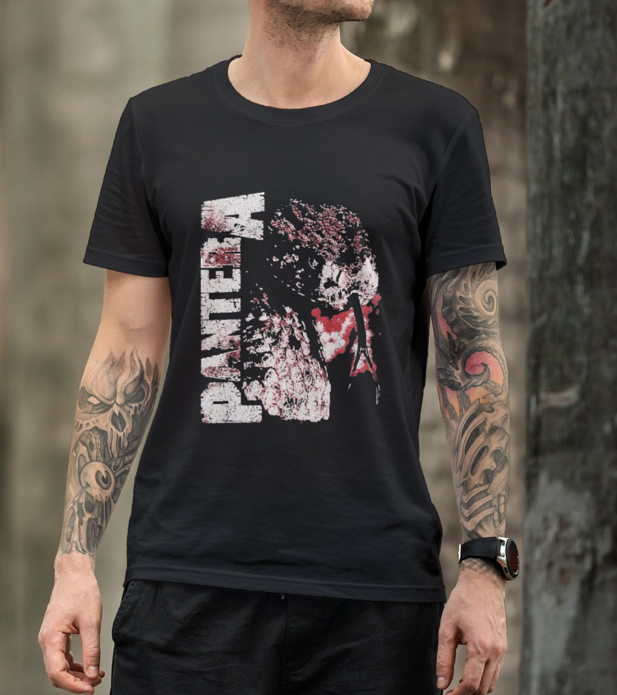 Pantera UK And EU Tour 2026 Rattlesnake Snake Skull Band T-Shirt