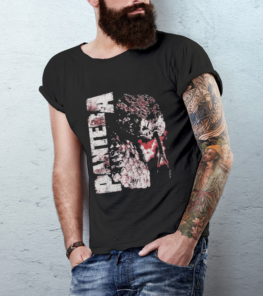 Pantera UK And EU Tour 2026 Rattlesnake Snake Skull Band T-Shirt