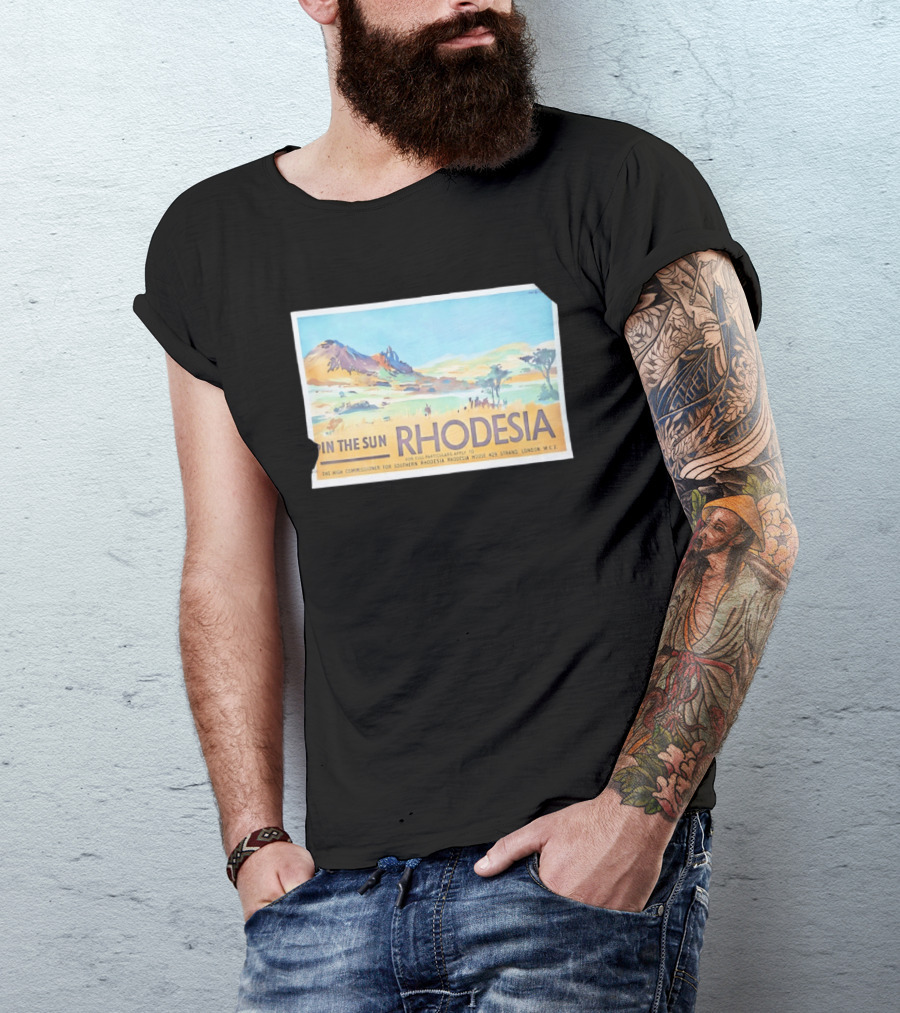 In The Sun Rhodesia The High Commissioner For Southern Rhodesia House London Travel T-Shirt