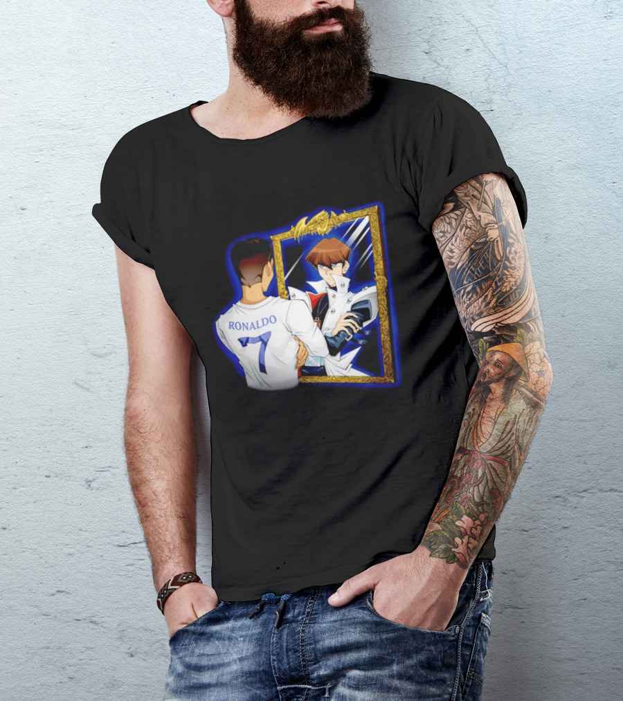 Ronaldo 7 Reflects Seto Kaiba Mirror T-Shirt