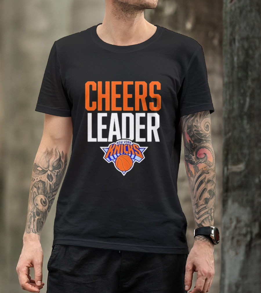 Cheers Leader New York Knicks NBA Basketball T-Shirt