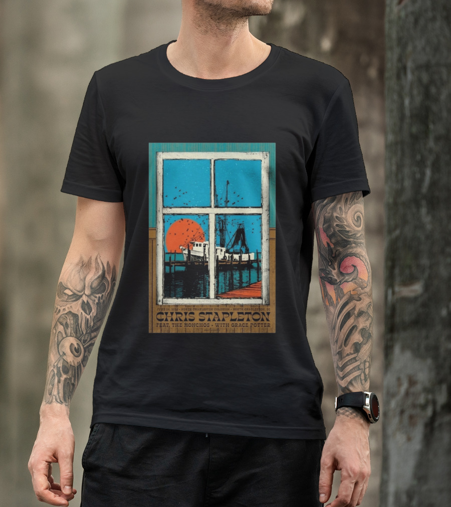 Chris Stapleton June 26 2026 North Charleston SC T-Shirt