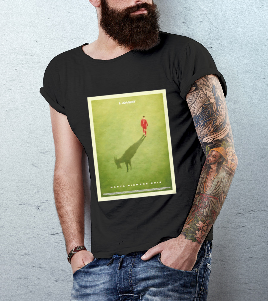 Cristiano Ronaldo Portugal Goat Hasta Siempre Cris T-Shirt