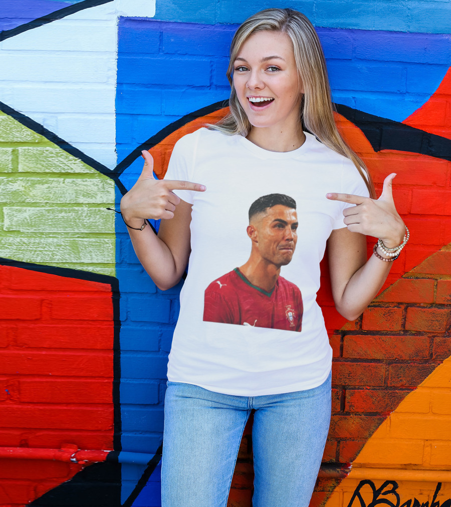 Cristiano Ronaldo Portugal Emotional Moment T-Shirt