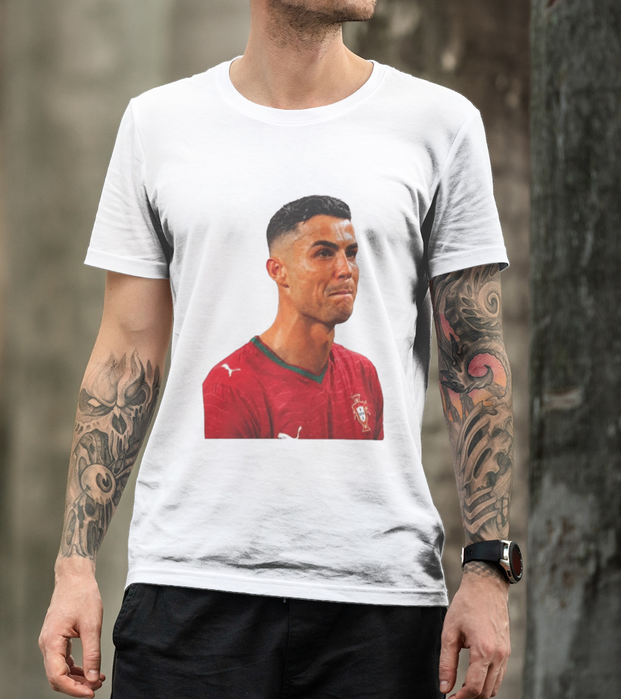 Cristiano Ronaldo Portugal Emotional Moment T-Shirt