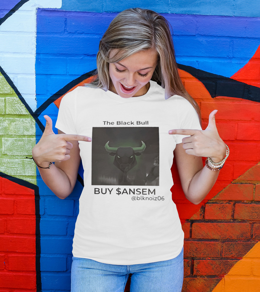 The Black Bull Buy $ANSEM Blknoiz06 Crypto T-Shirt